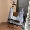 Bolso Tote Grande de Pliegues Retro para Viajes Diarios para Mujer 2025 Nuevo Casual Simple de un Solo Hombro Doble Hombro Cruzado Bolso de Tres Vías