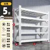 Prateleiras de Armazém, Porta-Paletes de Armazenamento Multicamadas, Porta-Paletes de Carga Pesada para Armazéns, Prateleiras de Exposição para Supermercados com Entrega Expressa, Prateleiras para Produtos Domésticos de Garagem