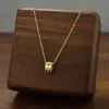 Comercio Exterior de Amazon Venta Caliente Collar de Acero de Titanio Temperamento Femenino Circonita Microincrustada Personalidad Cadena para Clavícula de Alto Sentido Colección Joyería