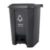 Lixeira Grande de 30L com Pedal para Uso Médico, Cozinha, Sala de Jantar, Doméstico, Externo e Comercial com Tampa