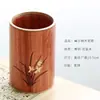 Juego de ceremonia del té de madera de cobre para seis caballeros, accesorios para juego de té de Kung Fu, mesa de té, mesa de té, herramienta de té, cuchillo de té, soporte para té, pincel, soporte para bolígrafo