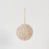Bola de Navidad de 5 cm Decoración Navideña Bola de Hilo Bola de Devanado Colgante Decoración Árbol de Navidad Bola Hecha a Mano Accesorios Florales