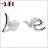 Pendientes Wei Hua para mujeres, moda coreana, pendientes de plata ingleses, joyería plateada, fabricantes al por mayor