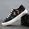 2026 Harley-Sas Nuevo Modelo 9298 Estilo Británico Transpirables sin Cordones de Caña Baja Zapatos Casuales de Lona para Hombre