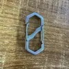 Aço Inoxidável 304 Fivela de Ajuste para Mochila de Caminhada em Forma de S Fivela Esportiva Chaveiro Acessórios de Fivela para Acampamento ao Ar Livre Fivela de Travamento À Prova de Ferrugem