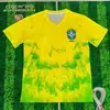 Serie Especial de Uniformes de Fútbol para Adultos de Manga Corta de Jersey Brasileño al por Mayor