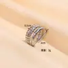 Explosiones transfronterizas 2024 joyería caliente anillo simple de Joker el anillo no se desvanece personalizado INS viento fuente de fábrica