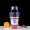 Sacola para Levar Chá com Leite, Sacola Tote para Levar Chá de Limão, Copo Único, Copo Duplo, Sacola Plástica Transparente, Café, Chá de Frutas, Embalagem para Bebidas