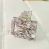 Xinmei Ácido Acético Accesorios para el Cabello Estilo Coreano Horquilla Elegante Femenina Pinza Geométrica Simple para el Cabello Pinza para el Cabello Grande