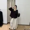 Nicho estilo coreano! Coleção Outono 2026: Camisa Elegante, Versátil e Relaxada de Manga Longa para Mulheres, Perfeita para o Trabalho