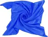 Bufanda de Seda Lisa Fina de Color Sólido de Comercio Exterior Transfronterizo de 70 cm Bufanda Cuadrada Simple de Imitación de Seda Moda Commuter Versátil Bufanda de Mujer de Alta Gama