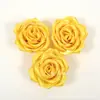 Novo Poliéster Grande Rosa DIY Casamento Noivo e Noiva Lapela Casamento Lapela Grupo de Irmãs Madrinha Flor Decorativa