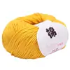 Algodón puro bola de lana hilo de leche hilo de algodón hilo para bebé hilo para muñeca hilo de algodón para crochet lana para niños venta al por mayor de fábrica