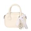 Bolso de Boliche Versátil y a la Moda de Estilo Coreano para Mujer 2025 Nuevo Estilo Bolso de Hombro Único Estilo Extranjero Casual Bolso Bandolera