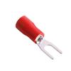 Terminal de cableado de presión en frío en forma de horquilla SV1.25-4 Conector de resorte de inserción de aislamiento en forma de U y en forma de Y SV1.25-3