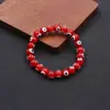Pulseira Eco-Friendly Transfronteiriça Europeia e Americana da Moda Tendência Olho de Diabo com Contas Coloridas, Versátil para Homens e Mulheres