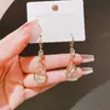 Pendientes de plata de ley 925 con pasador, negocio de puesto en mercado nocturno, venta al por mayor de joyería para mujer, venta al por mayor de elegantes pendientes de borla