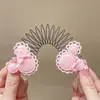 Pente de Cabelo Infantil Presilha para Arrumar a Franja, Acessório de Cabelo para Meninas, Pente de Cabelo para a Parte de Trás da Cabeça, Acessório de Cabelo para Bebê Presilha