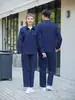 Traje de Algodón Puro para Primavera y Otoño Ropa de Trabajo Ropa de Trabajo de Algodón Puro para Primavera y Otoño Ropa de Taller Fábrica Algodón Puro Color Caqui Se Puede Añadir con Tiras Reflectantes