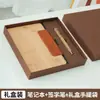 Comércio Exterior Especialmente Projetado para Caderno com Padrão de Cortiça Personalizado Escritório Comercial Fivela Magnética Bloco de Notas A5 Caderno Grosso Pode Ser Impresso com Logotipo