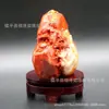 Decoración de paisaje tallada en piedra Shoushan de imitación directa de fábrica para el hogar feng shui artesanías de jade bolsa de decoración de colección de regalos