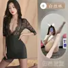 Lingerie Sexy, Uniforme Sexy de Renda, Pijamas Tentadores, Roupa Feminina de Manga Curta para Boate Sexy Plus Size