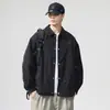 Nuevo Abrigo de Hombre para Primavera y Otoño con Cuello Solapa, Moderno y Elegante, de Doble Cara, Chaqueta Casual