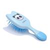 Peine pequeño con airbag para cabello liso con forma de oreja para niños, color macarrón, patrón de gato lindo, pequeño y portátil, peine de cojín de aire