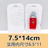 Bolsas Transparentes Auto-Sellantes, Bolsas Perladas Blancas, Empaques con Cierre Zip-Lock, Bolsas Láser, Bolsas de Empaque Escarchadas, Bolsas Selladoras para Joyería