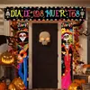 Fábrica Transfronteriza Amazon Transfronterizo Calavera Novia Día de Muertos Mexicano Pareja Cortina de Puerta Tela de Fondo Porche Diseño Personalizado