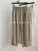 Otoño e Invierno 2024/Pantalones Casuales de Cachemir Suave y Ceroso Pantalones de Abuela Sueltos Estilo Coreano para Mujer Pantalones Cónicos Sueltos Pantalones de Salón
