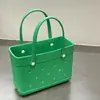 Bolsa de Playa Portátil de Eva para Mujer con Agujeros DIY 2026 Nuevo Producto Hot Item de Comercio Electrónico Transfronterizo Almacenamiento Impermeable Gran Capacidad