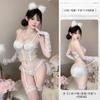 Lencería Sexy para Mujer, Liguero Pure Desire, Uniforme de Lencería Sexy Transparente de Encaje, Traje de Una Pieza Libre de Tentación*2184