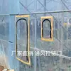 Porta de ventilação plástica transparente anti-envelhecimento para estufas, porta com zíper plástica para estufa, janela de ventilação plástica para estufa