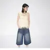 Nuevo chaleco de punto calado con cuello redondo y dobladillo de flecos para mujer, top sin mangas de verano