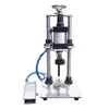 Máquina Pneumática de Tampar para Desktop para Garrafas de Molho de Soja, Garrafas de Vinagre, Garrafas de Óleo de Gergelim, Garrafas de Vinho, Garrafas Plásticas, Garrafas de Vidro, Pequena Máquina de Tampar com Martelo Semiautomática