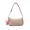 Bolso de hombro tejido para mujer, modelo nuevo 2026, transfronterizo, diseño de nicho, estilo casual, bolso de mano tipo dumpling