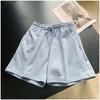 Tão fácil de usar! Roupas Femininas Estilo Japonês 2024 Moda Verão Casual Shorts Esportivos Cintura Elástica Soltos Versátil Calça de Moletom