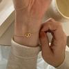Pulsera de circón con forma de pan de agua alcalina, collar de amor, personalidad femenina, moda diaria, diseño minimalista, suéter, cadena de clavícula, tendencia
