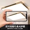 Lámpara de techo cuadrada de 6 piezas para sala de estar, candelabro principal de dormitorio, de alta gama, simple y elegante, luminaria de hierro para comedor que protege la vista, otros