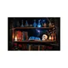 Tela de Fondo para Decoración de Halloween Bandera de Jardín Pancarta Pareados Día de Muertos Suministros para Fiesta en Bar Personalización de Banderas