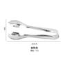 Clip para huevas de pescado en polvo de acero inoxidable pinza para alimentos de cinco dedos para barbacoa casera clip para espagueti clip para pan al vapor utensilios de cocina