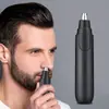 2024 Nuevo Recortador Eléctrico de Pelo Nasal con Batería Seca Tijeras para Pelo Nasal Recortar Pelo Nasal Gadget Práctico