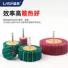 Cabezal de rectificado de disco abrasivo con mango, universal para taladros y amoladoras eléctricas, para eliminación de óxido en metal y madera, desbarbado, pulido y rectificado, venta al por mayor