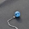 Comercio Exterior Europeo y Americano Collar Cielo Azul y Nubes Blancas Resina Esférica Colgante de Joyería Nube del Cielo Aliexpress Cadena Wish