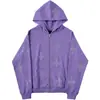 Estilo Coreano Nova Personalidade Rua Harajuku Casual Solto Top Cruz Hot Drilling Design Moletom com Capuz Feminino