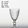Vaso de Jugo de Vidrio Grueso en Relieve de Alta Calidad Vaso de Agua en Relieve Creativo Taza de Té Hogar Mesa de Comedor Cristal Alto Copa de Postre