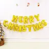 Nuevos Globos de Papel de Aluminio de Navidad Árbol de Navidad Grande Papá Noel Decoración Festiva Sala de Estar Decoraciones de Globos para Nochebuena