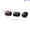 Hebilla de cuerda colgante de plástico negro de protección ambiental, hebilla de plástico para teléfono móvil, accesorios para equipaje, accesorios para reloj colgante