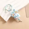 Corrente Curta para Celular com Contas Pintadas à Mão para Transmissão ao Vivo com Boneca Fofa Bolsa de Corrente com Contas Pingente Chaveiro Atacado